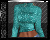 Sequin Sweater Teal