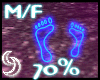 Foot Scale 70% M/F!