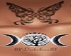 D! Butterfly Neck Tatt