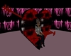valentines heart chair