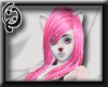 ~Q~ Pink cat/wolf ears