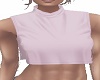 PINK CHEATER CROP TOP