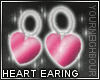 !Diva Hearts Earrings