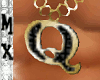 Men's B&G Letter Q Chain