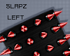 !!S Ankle Spike Red L L