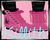 Weed Boots Pink