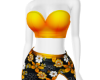 ACJ YELLOW FLOWER OUTFIT