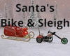 Santa's Bike & Sleigh