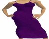 velvet purple long dress