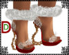 !Christmas Lace Shoes