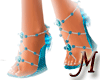 Jeweled Net Shoes {M}
