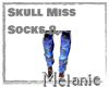 Skull Miss Socks 8