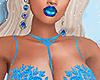 Blue Sexy Top