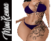 Purple Bikini RLL +Tatto