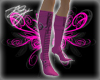 *ZG* Leather Boots Pink