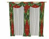 Christmas curtains