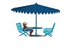 blue sky Table umbrella