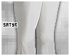White Flare Ruffle Pants