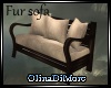 (OD) Fur chair