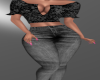 Crop Shirt and jeans