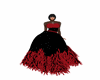 elegante rosso nero