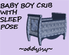 ~Odd Baby Boy Crib Blue