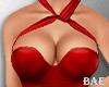 B| Elegant Red Gown
