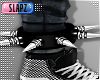!!S L Ankle Spike White