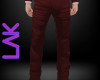 Matt's suit pants red