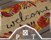 Welcome Leaves Doormat