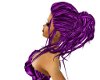 Purple Satin Hair