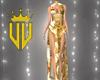 VV | Gold Dragon Dress