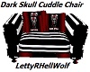 Dark Skull Cuddle Chair