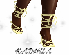 Yellow Strapped Heels
