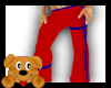 !A! Red and blue Pants