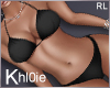 K black bikini RL