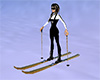 Holiday Wood Skis (Flat)