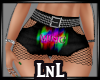Music lover net skirt