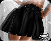 ! Sparkle Black Skirt