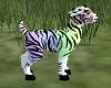Pastel Rainbow Tigr Goat