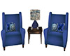Blue Coffee Chairs