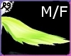 Lime Green Wolf Tail M/F