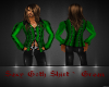Sexy Goth Shirt Green