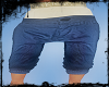 [Gel]Blue 3/4 pants