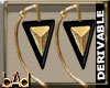 DRV Triangle Earrings