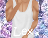 Lex~ White Tank