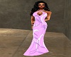 Pink VDay Halter Gown