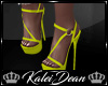 ~K Faline Heels Yellow