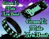 Green L Male ArmBand