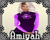 Elegant Purple W Tee